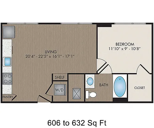 Floor plan Alla Prima I, II & III