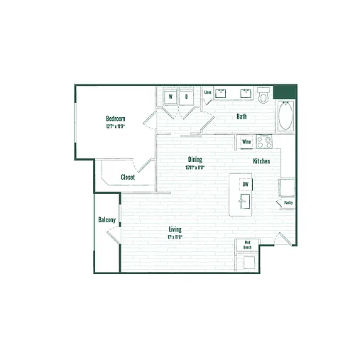 Floor plan A6