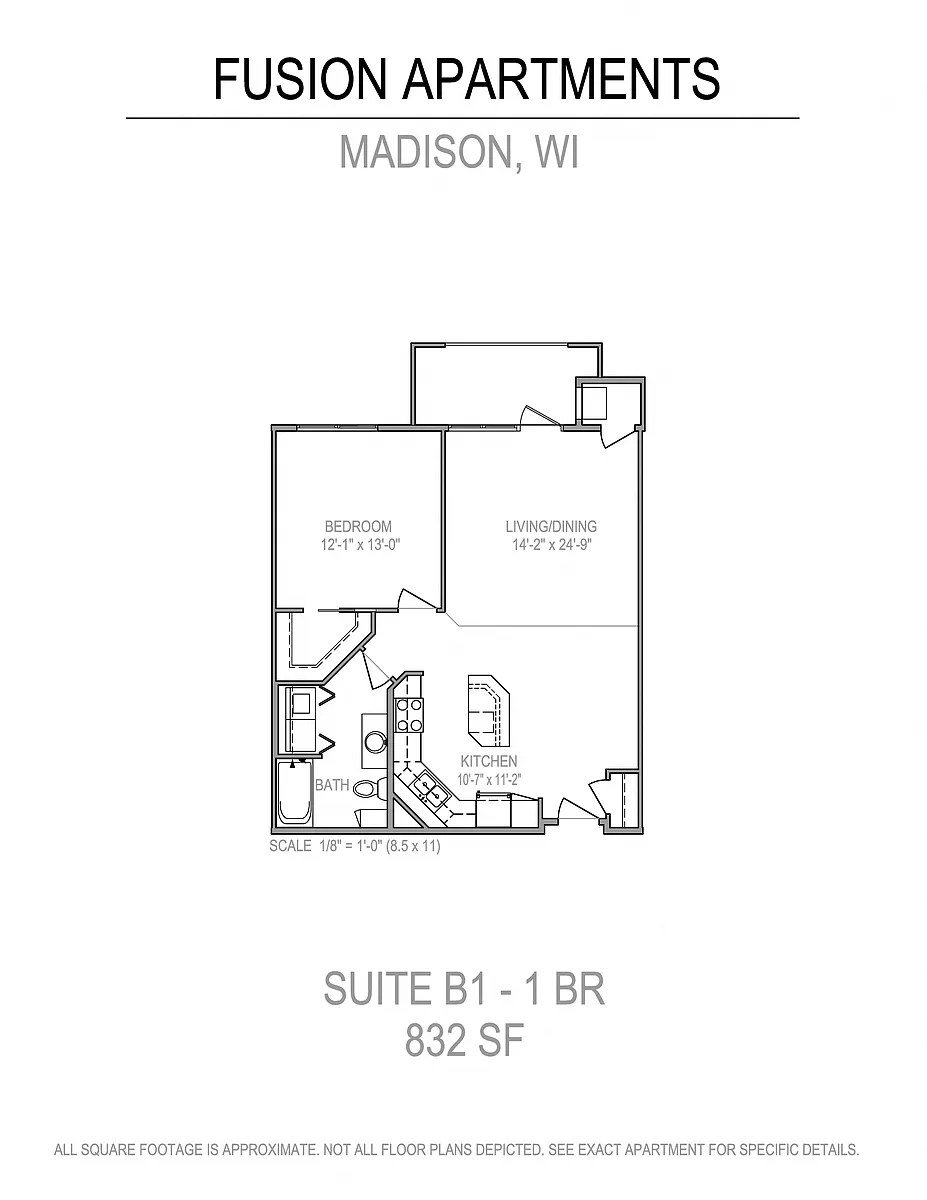 Floor plan B1