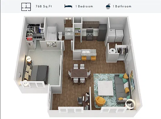 Floor plan A1P