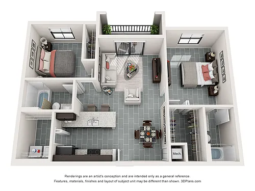 Floor plan B1