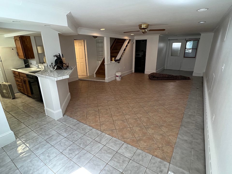 Large open space with nook for bed or office