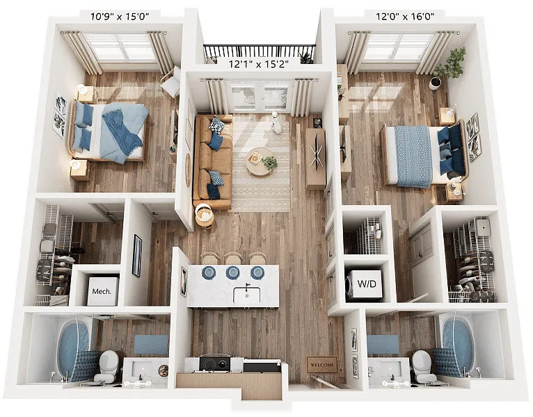 Floor plan Rappahannock