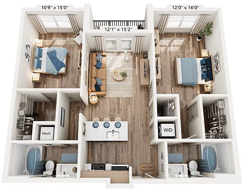 Floor plan Rappahannock