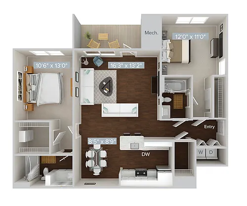 Floor plan B4-1138