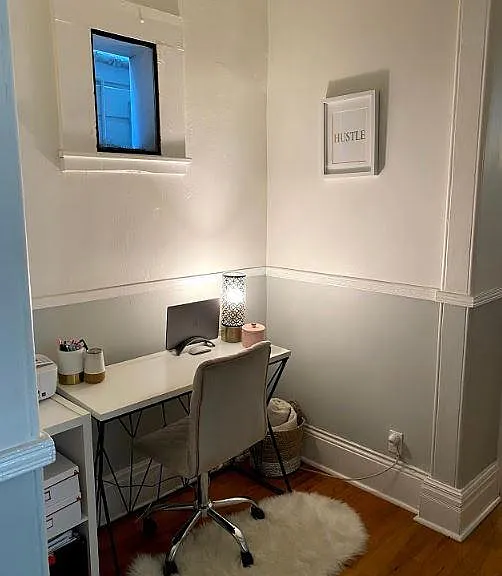 Office alcove area.
