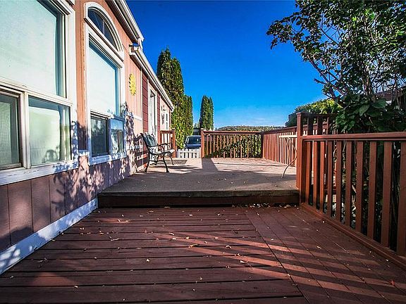 Deck from addition 