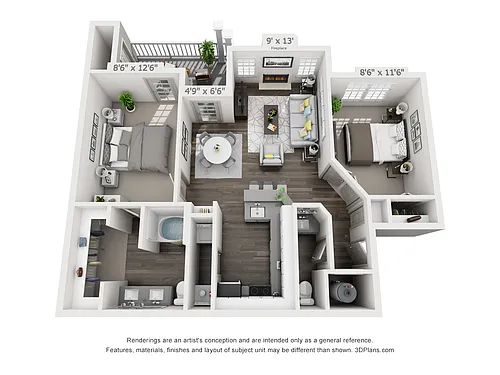 Floor plan Evergreen