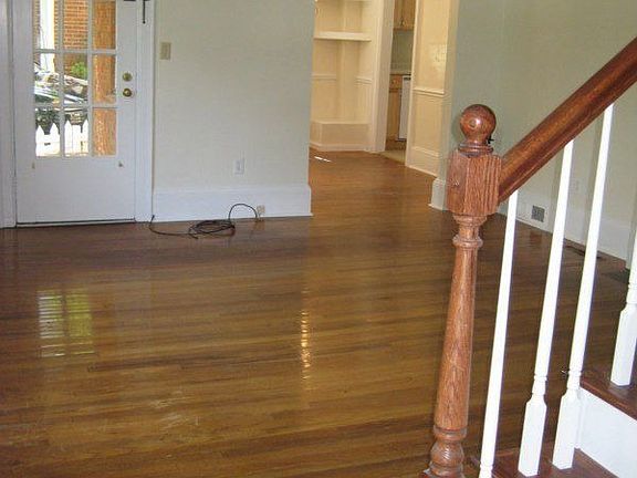 View from front door walking into Living Room 