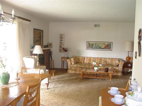 Fireplace in the family room