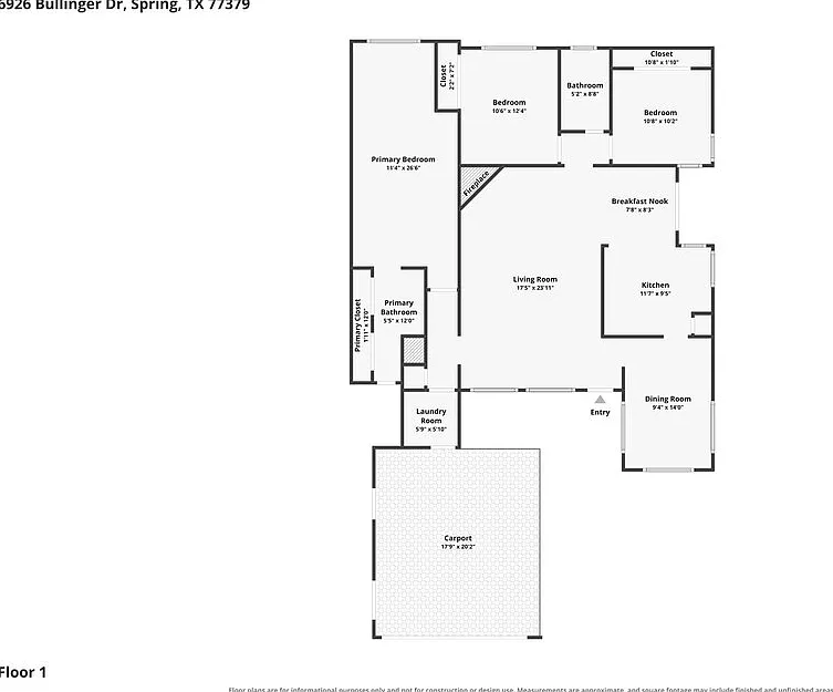 3 bed, 2.0 bath, 1606 sqft, $1,845 — Photo 2