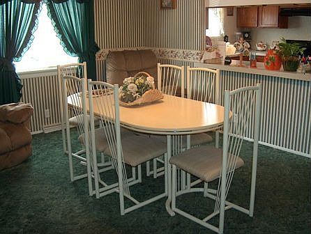 Carpeted Dining Area