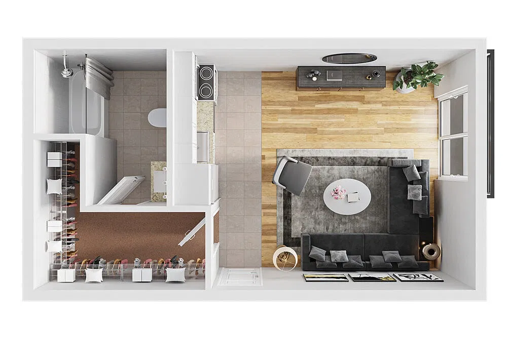 Floor plan S1R