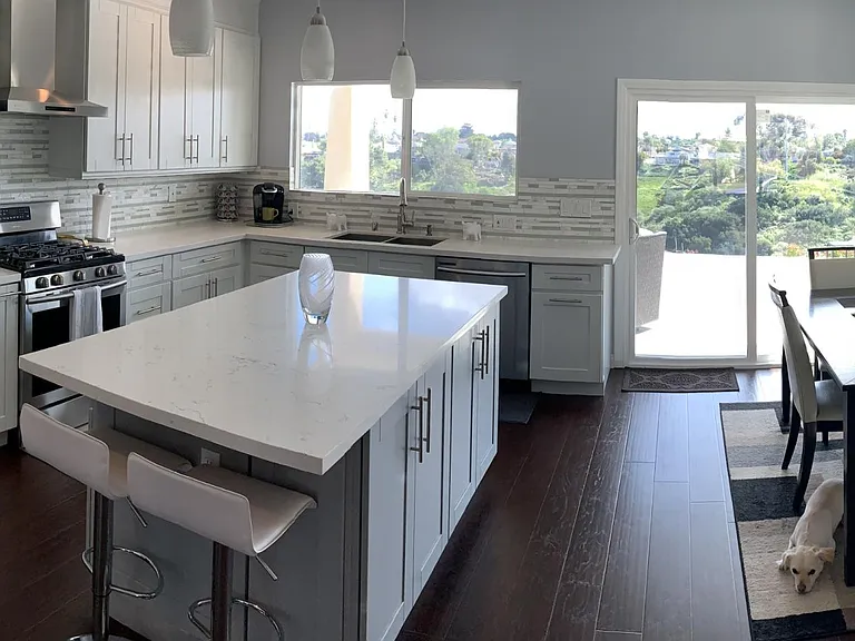 Kitchen and dining room