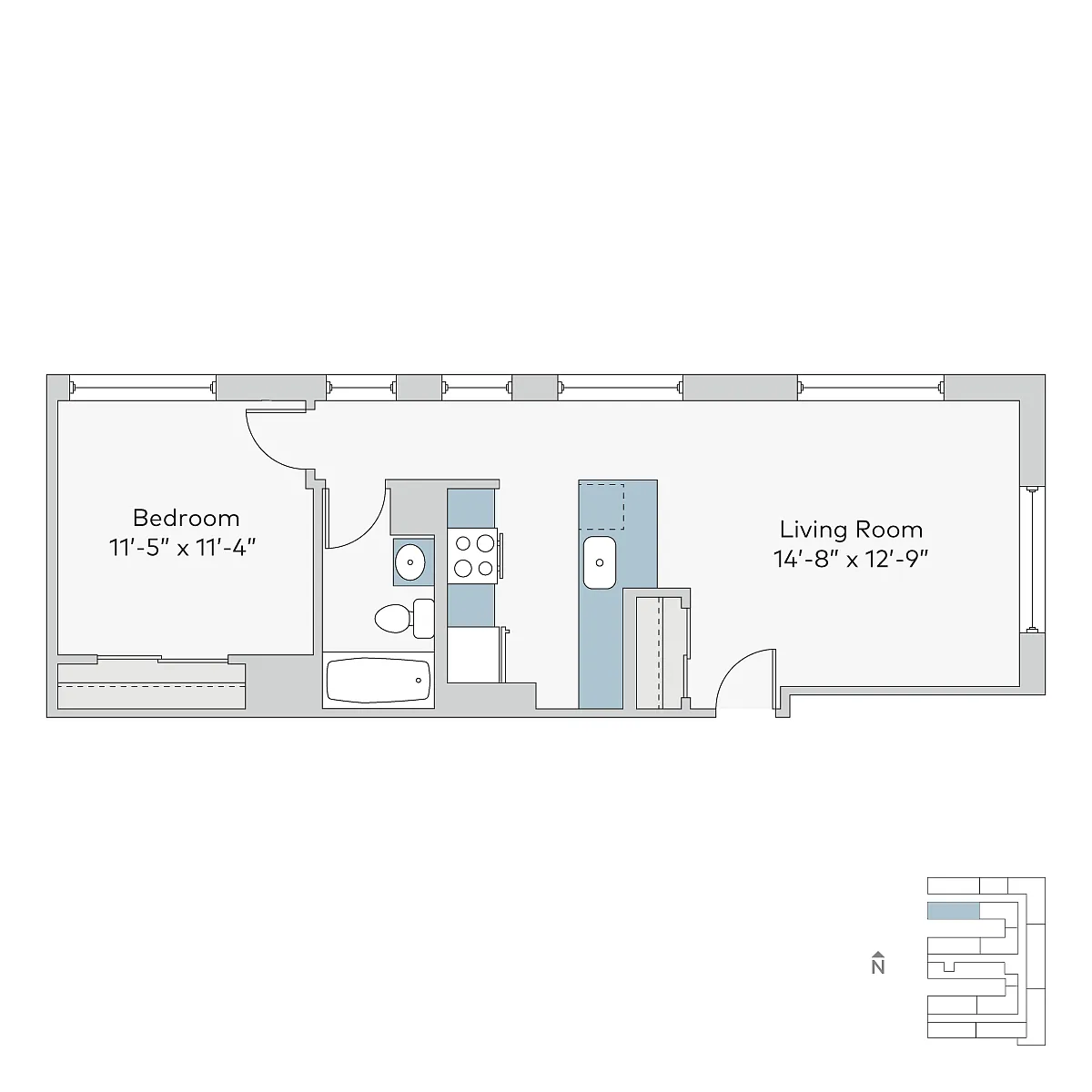 Floor plan amb1T10