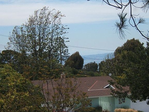 Peek-a-boo ocean/coast