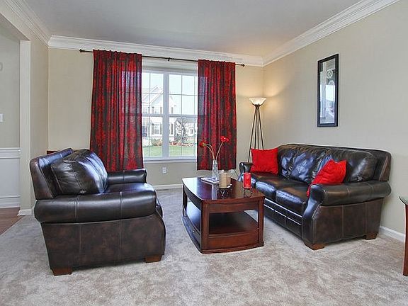 Formal Living Room Is Open To Formal Dining Room