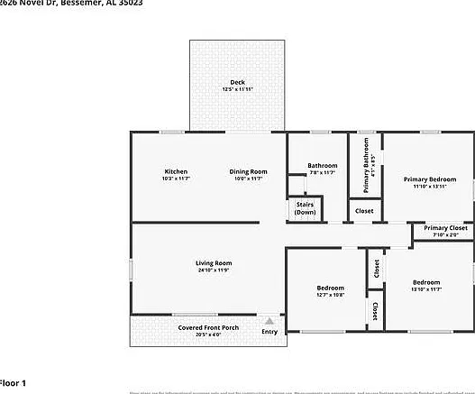 3 bed, 2.0 bath, 1640 sqft, $1,645 — Photo 3