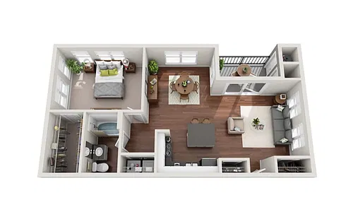 Floor plan A1-Phase II