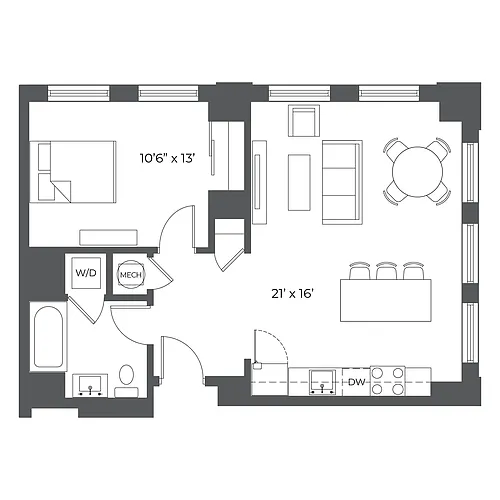 Floor plan The Dallas