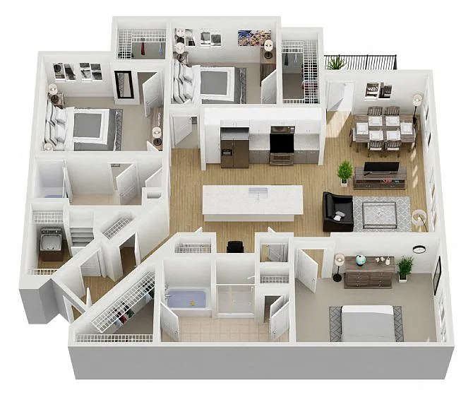 Floor plan Hawthorn