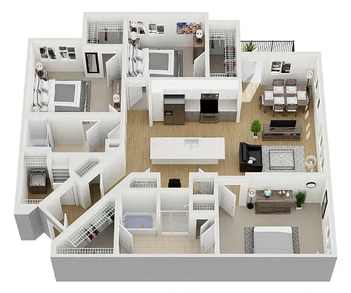 Floor plan Hawthorn