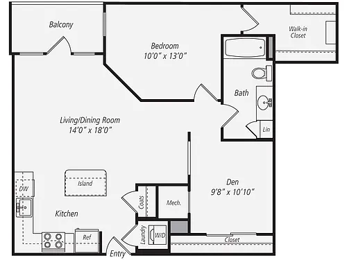 Floor plan A11D