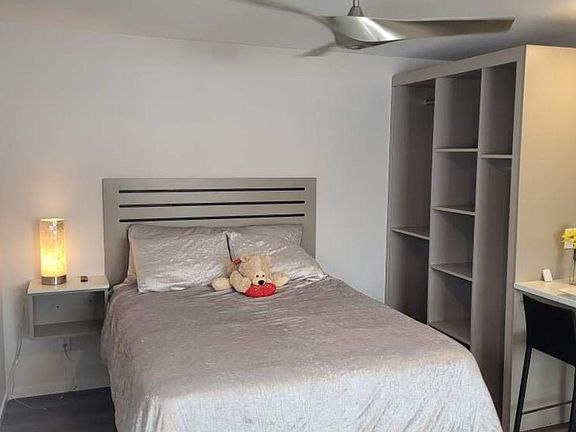 Studio A Bed and Wardrobe