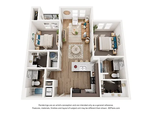 Floor plan B