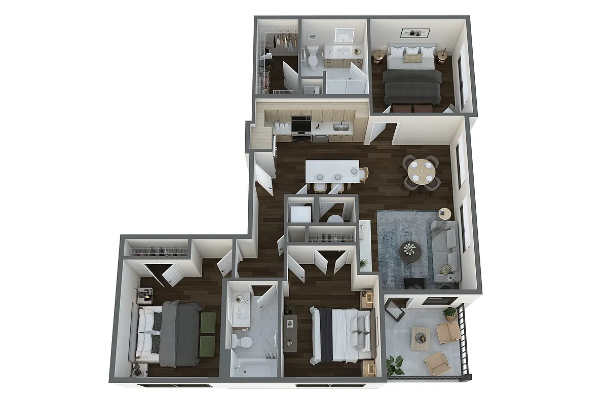 Floor plan Peachtree