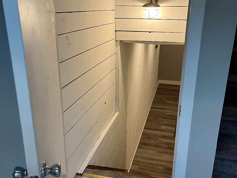 Stairs up from the basement