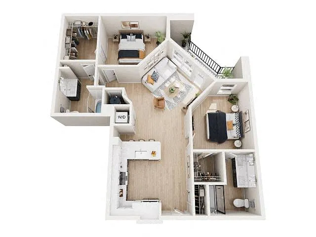 Floor plan B3