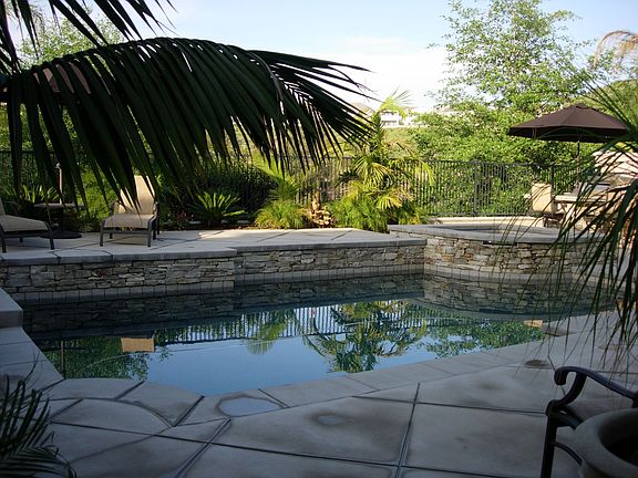 Salt Water PebbleTec Pool