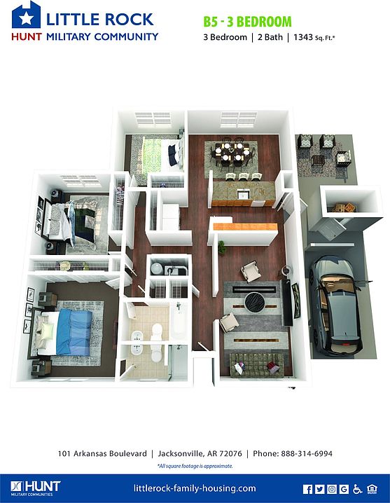 little rock afb family housing