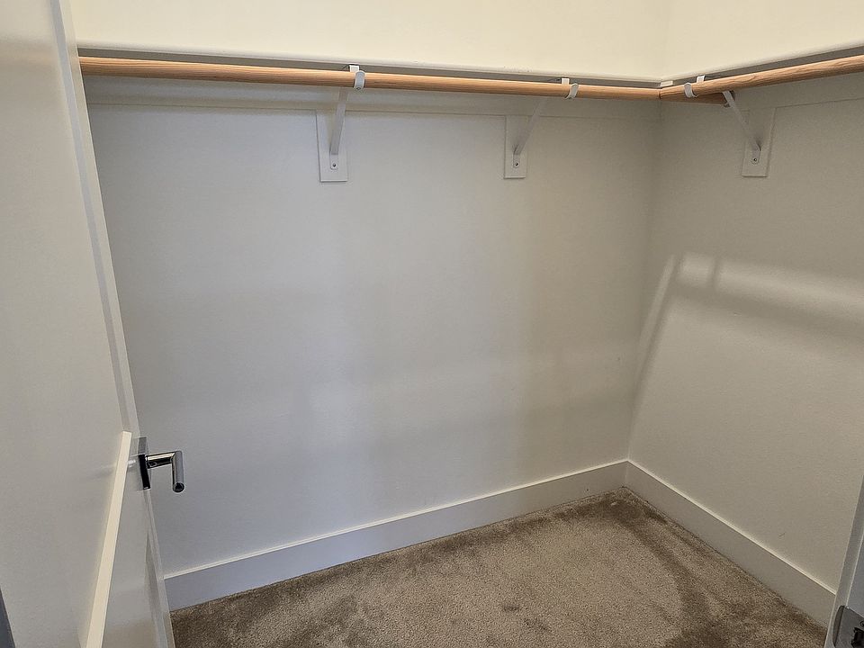 Spacious walk-in-closet