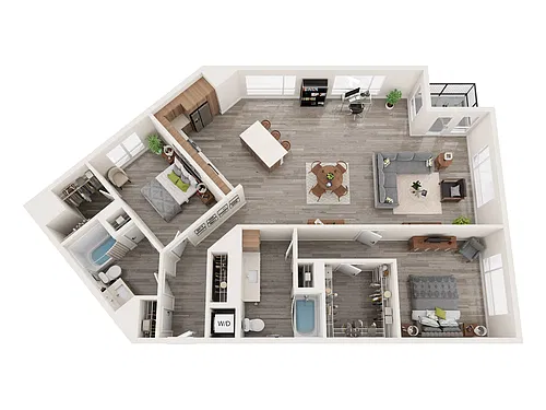 Floor plan Harmony 8