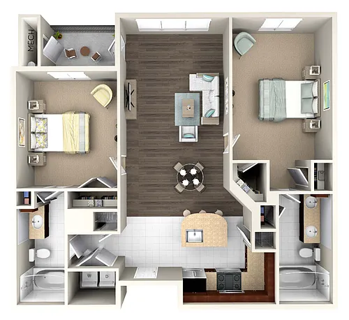 Floor plan Fenton