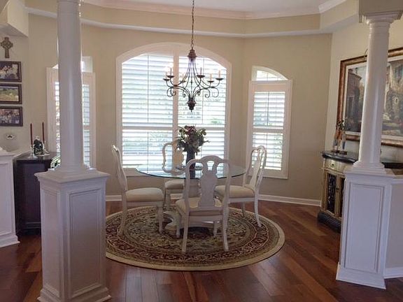 Tray ceilings and columns