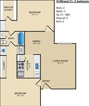 5th image of 1711 Rutland Dr APT 1203