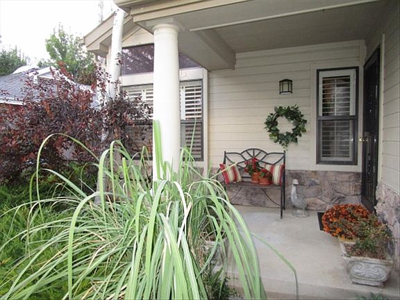 Covered front porch