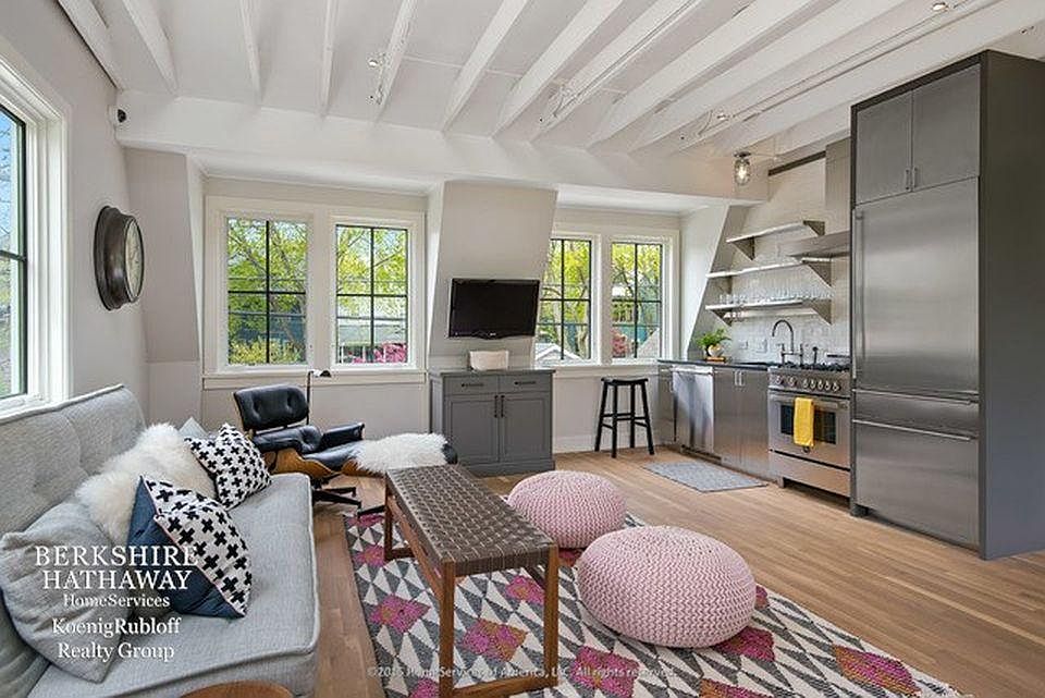 Kitchen and living room