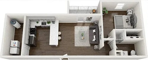 Floor plan Floorplan K