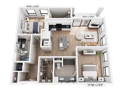 Floor plan B6
