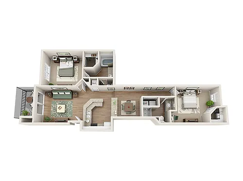 Floor plan The Venice