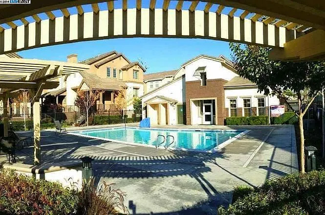 community club house and swimming pool