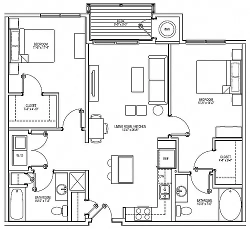 Floor plan B1