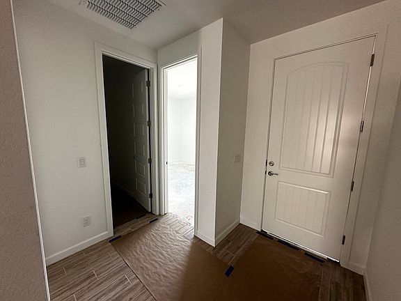 Foyer and front entry