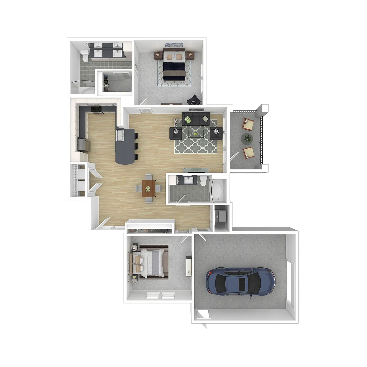 Floor plan The Nighthawk