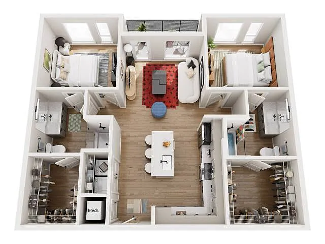 Floor plan B1