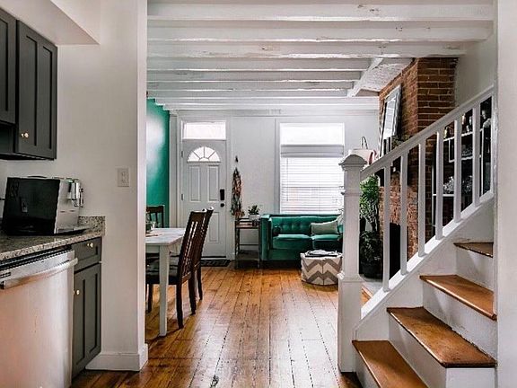 Living room and Kitchen